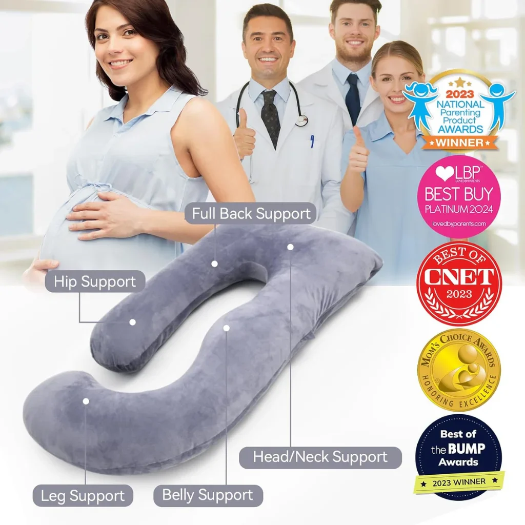 Momcozy PP101 – jastëk U-formë për mbështetje trupi - Image 3