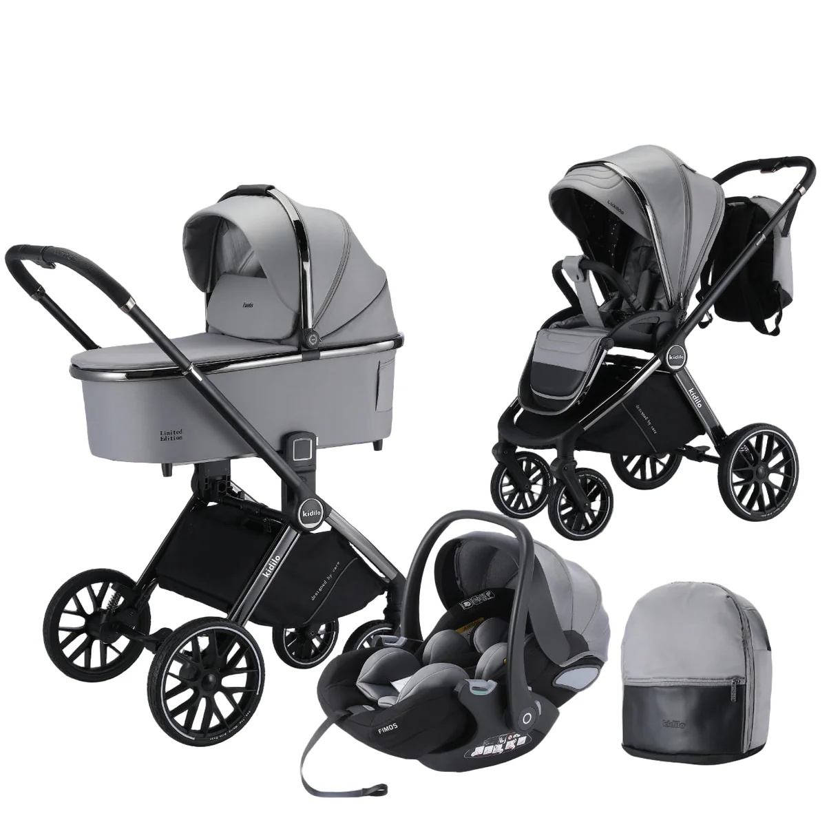 Karrocë Kidilo - Set 4në1 - Image 2