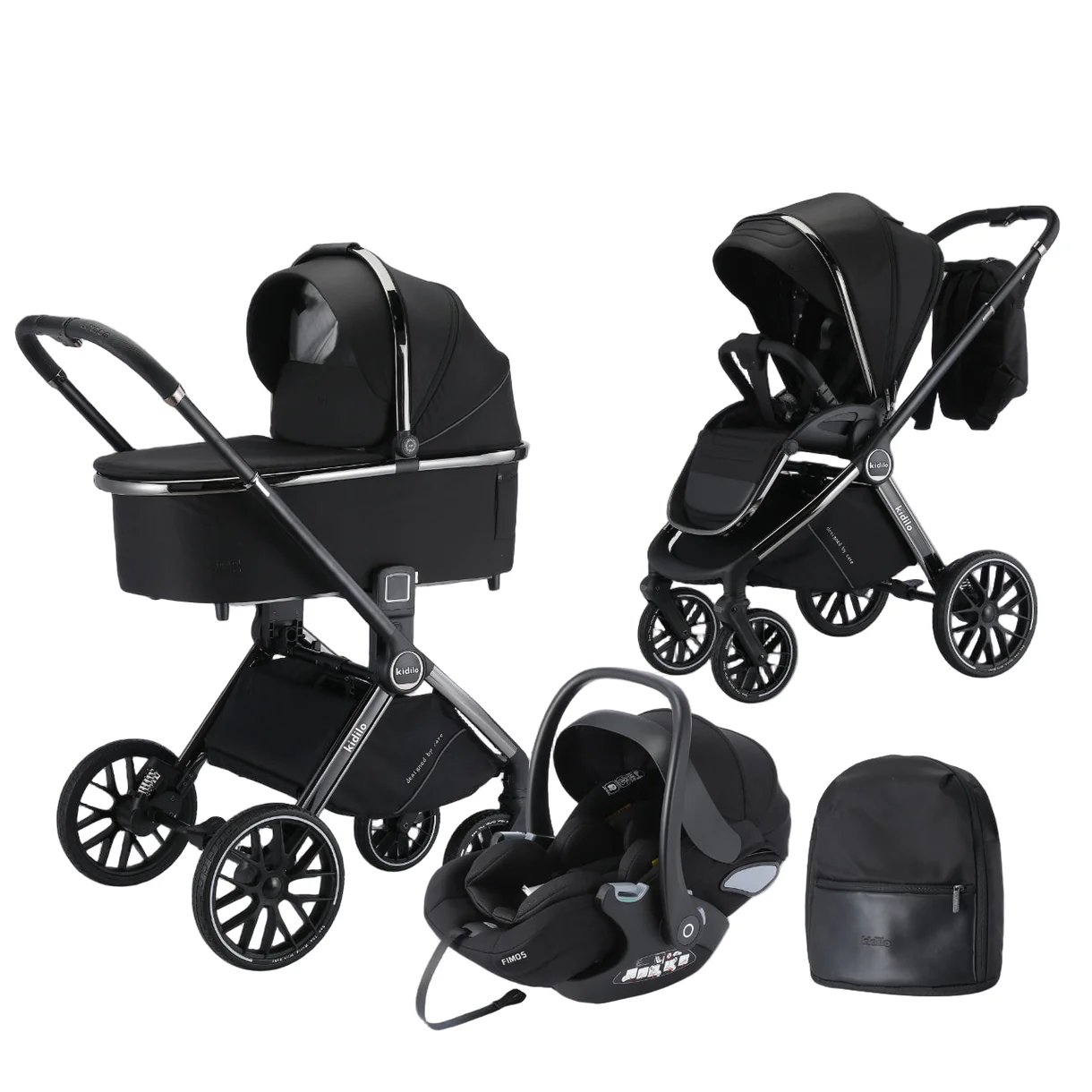 Karrocë Kidilo - Set 4në1 - Image 5