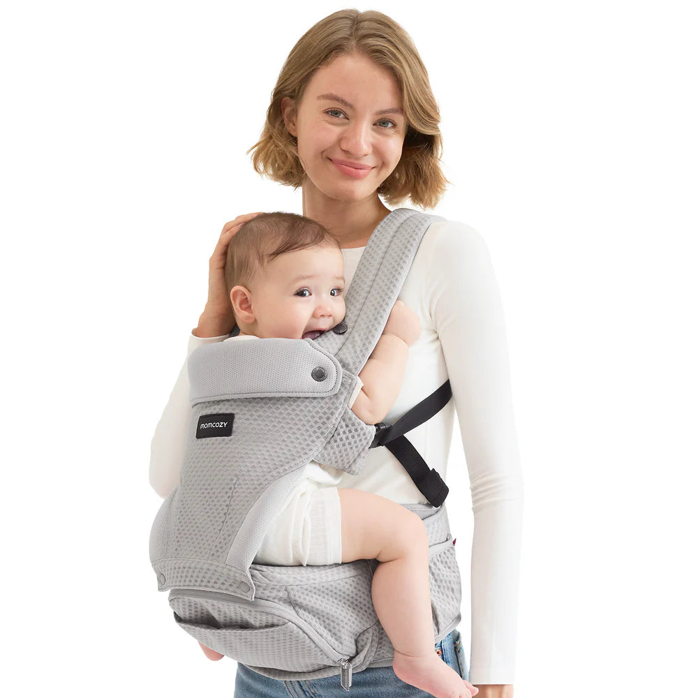Momcozy Kengur - Mbajtës 2ne1 me sedilje Air Mesh