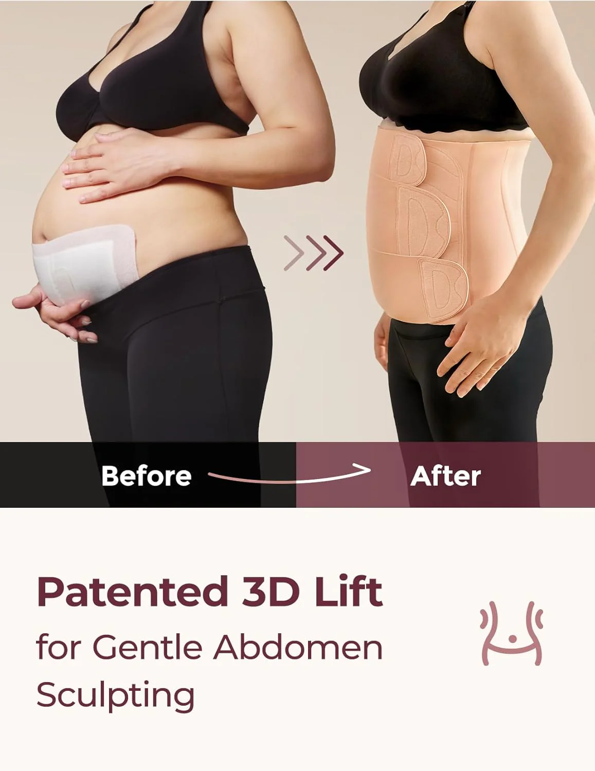 Momcozy Ergowrap - Korset pas lindjes me dizajn ergonomik dhe material të frymëmarrshëm - Image 4
