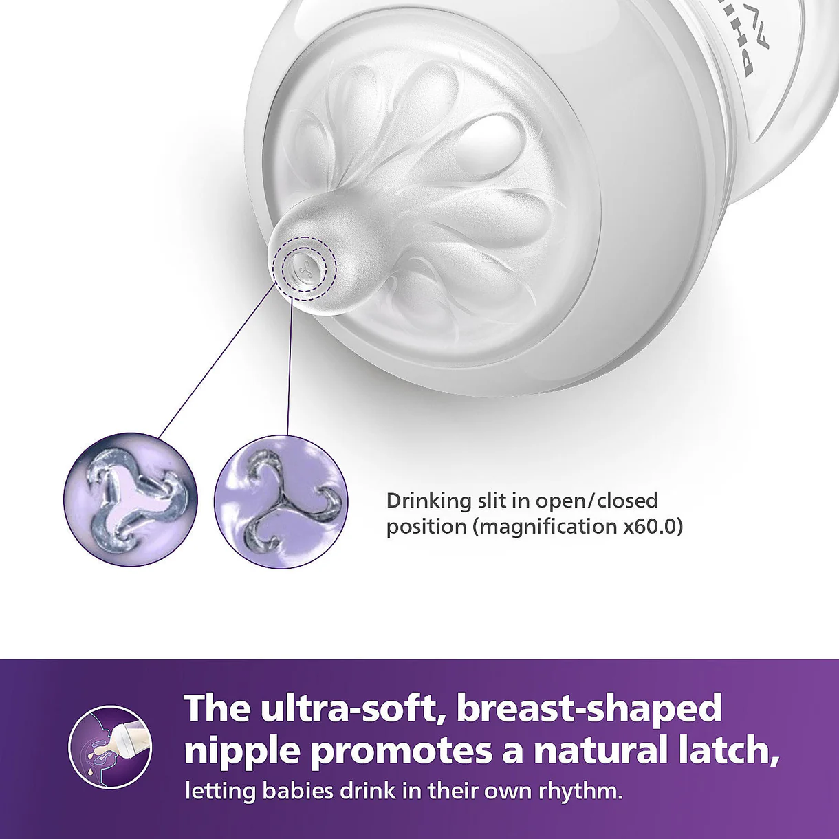 Shishe Philips AVENT AirFree 125 ml - Image 2