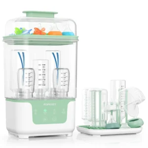 Sterilizues dhe tharëse biberonësh Momcozy BS04, 4 në 1