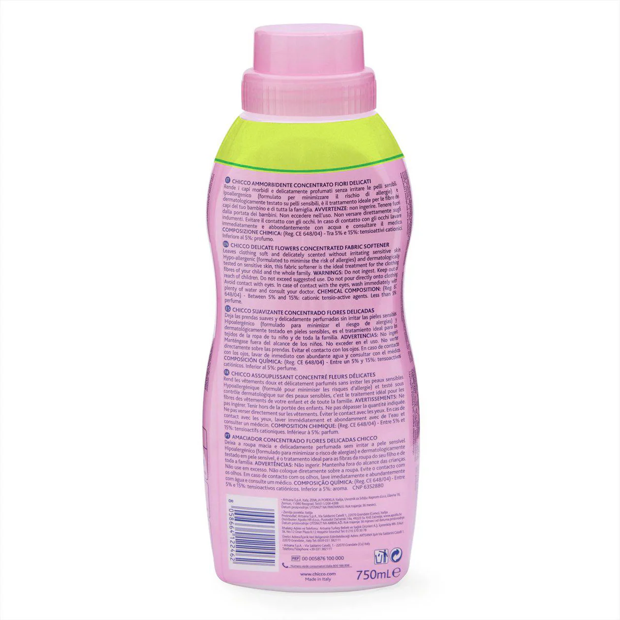 Zbutës Chicco Baby Pink (Lule Delikate) - 750 ml - Image 2