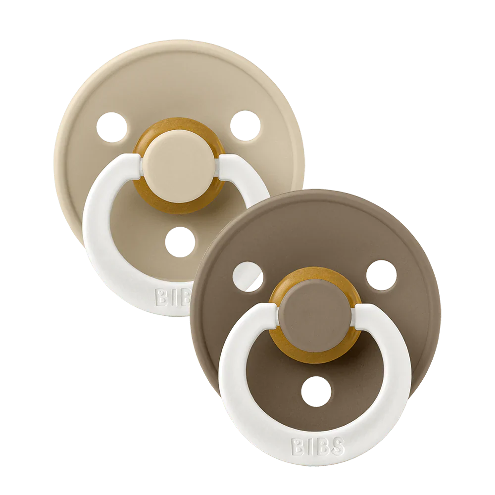 Biberon BIBS Colour Pacifier GLOW - 2 copë