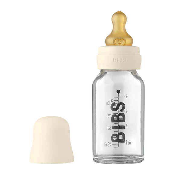 Shishe prej qelqi BIBS Bottle Set 110ml
