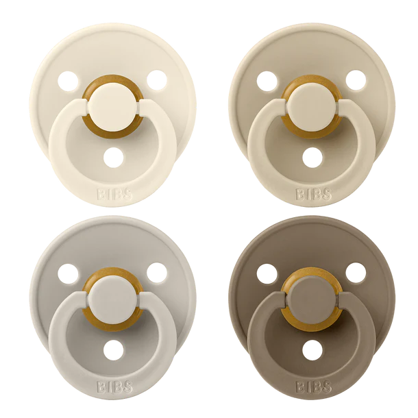 Biberon BIBS Colour Pacifier - 4 copë